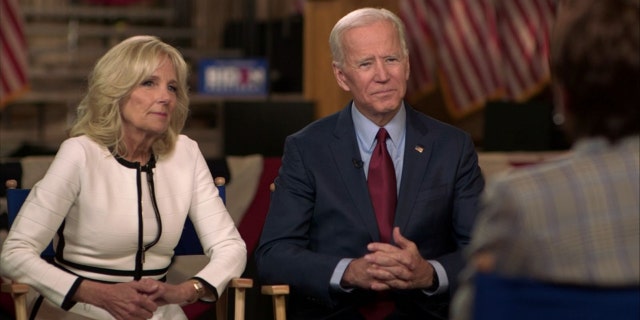Jill and Joe Biden appeared on ABC's "Good Morning America" Tuesday to discuss his 2020 bid, and allegations made against him by a number of women.