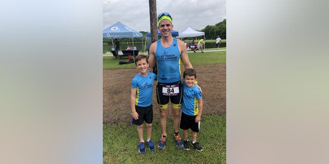 A little more than a year ago, Dylan Davison elected to have his stomach removed after he was diagnosed with a condition that put him at an increased risk of developing aggressive cancer that had already claimed three relatives.