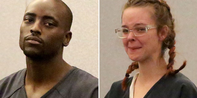 Wood, left, and Taylor are both charged with first-degree child abuse. As details about the death of the child were released, the couple were ultimately prosecuted for murder.