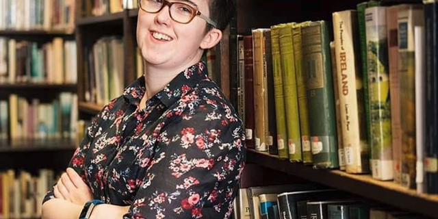 In this undated family photo made available Friday April 19, 2019, issued by Northern Ireland Police, showing journalist Lyra McKee who was shot and killed when guns were fired during clashes with police Thursday night April 18, 2019, in Londonderry, Northern Ireland.