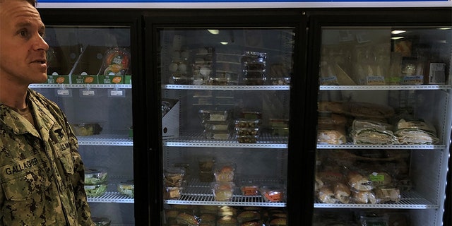 Gallagher's lawyers, in their filing, say his "only access to food includes a vending machine and a limited selection of processed food" sold by a convenience store at the site where he currently is being held.