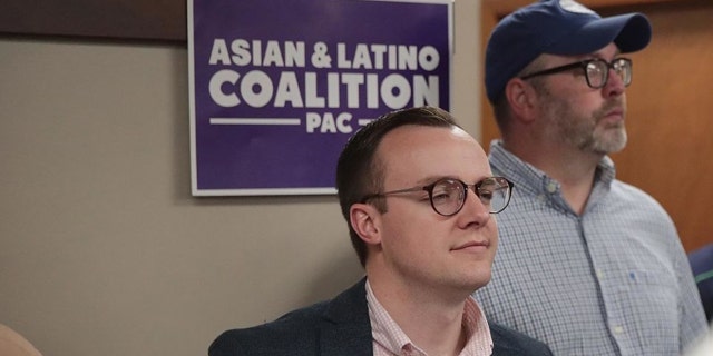 Chasten Buttigieg criticized Zakaria's latest Washington Post column. (Photo by Scott Olson/Getty Images)