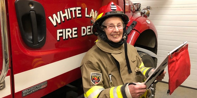 Lester McInally has been volunteering for the White Lake Fire Department since 2001.