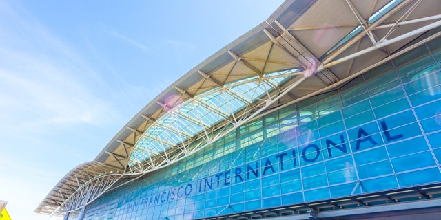 An external image of San Francisco International Airport.