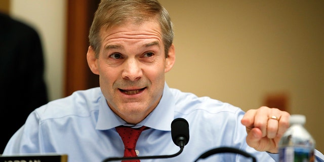 U.S. Rep. Jim Jordan, R-Ohio, has often faced criticism for opting against wearing a jacket during committee hearings on Capitol Hill. (Associated Press)