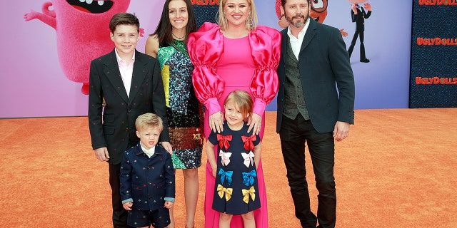 Clarkson and Blackstock share two children together. He has two children from a previous relationship.