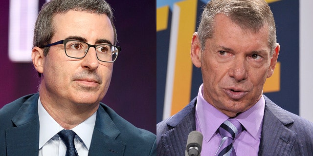 John Oliver and Vince McMahon