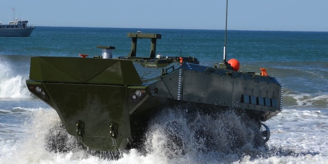 Marine Corps Systems Command awarded a contract to BAE Systems to produce and deliver the Amphibious Combat Vehicle.