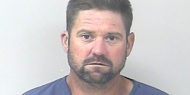 Michael Casey Lewis, 34, had just gotten out of jail when he was caught stealing items from inside a car parked in the prison parking lot, authorities said.