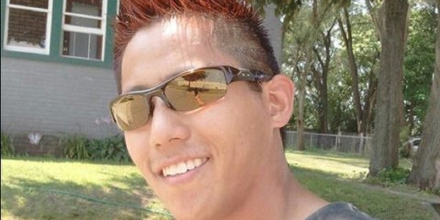 The skull of Charles Oppenneer, pictured, was found more than four years after authorities say he was decapitated by Brady Oestrike.