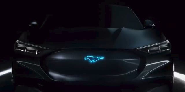 A Ford advertisement included this image of what could be a hybrid model.