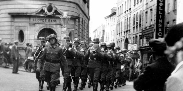 The island was liberated in May 1945.