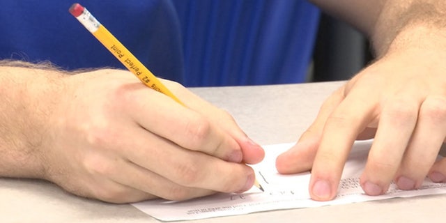 Jacob Harrison said he studied and took practice tests, but wasn't expecting a perfect SAT score.