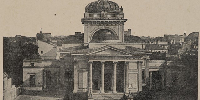 Opened in 1878, the synagogue was then the largest in the world. Some 370,000 Jews lived in Warsaw before World War II, or one in three residents out of a population of 1.3 million.