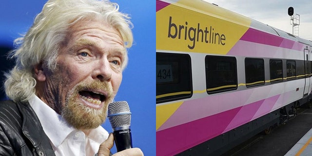 On Thursday, Branson unveiled Virgin MiamiCentral, the new hub for Virgin Trains USA.