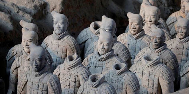 Terracotta Army was built in China's Qin Dynasty. (Reuters)