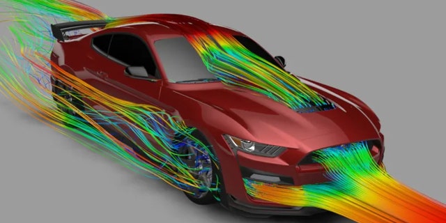 The proposed hood vent is similar to the ones used on high performance production cars, like the Ford Mustang Shelby GT500.