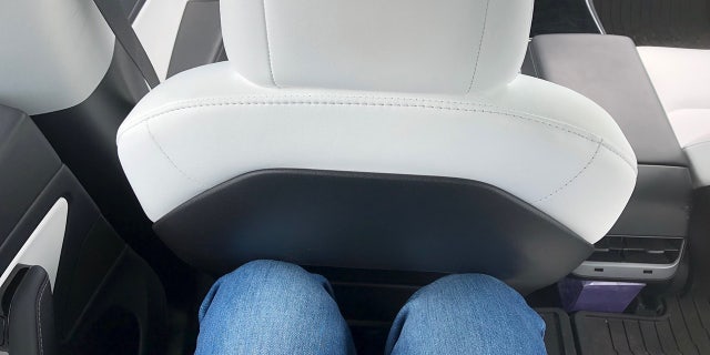 The driver's seat isn't all the way back in this photo, but set comfortably for the author's 6-foot 1-inch frame.