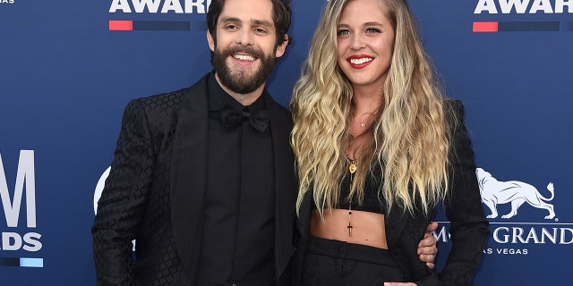 Country music star Thomas Rhett wed Lauren Akins in 2012 after several years of pursuit.