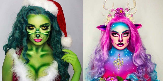 Her passion grew and two years ago she began posting pictures of her creations on Instagram including tutorials on how to apply makeup.