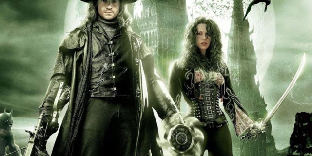 'Van Helsing' opens with a fight scene on th roof of Notre Dame.