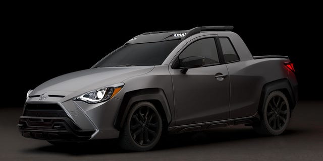 Jeep 4 door sedan revealed along with tiny Toyota truck 