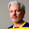 Just a year ago, the WikiLeaks founder sported a clean-cut look.