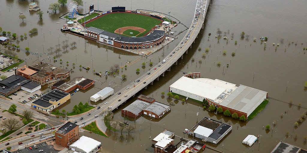 Quad Cities River Bandits, flooded out of ballpark, playing 40 of first 43  games on the road