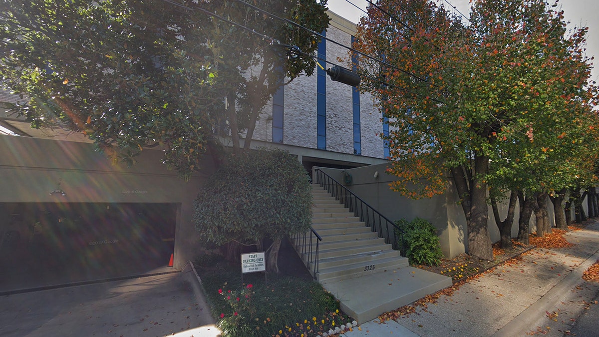 Police said they executed search warrants at three locations on Wednesday including at The Catholic Diocese headquarters in Dallas on Blackburn Street (pictured here).