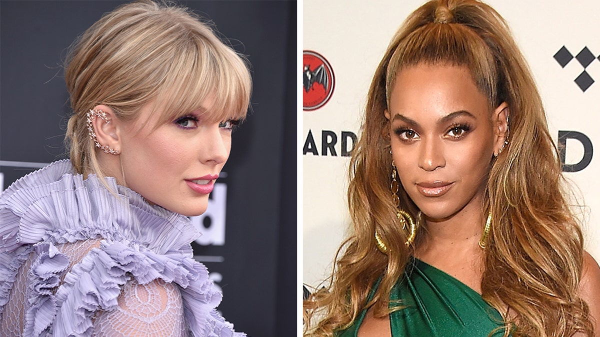 The Twitterverse is accusing Taylor Swift of "copying" Beyoncé.