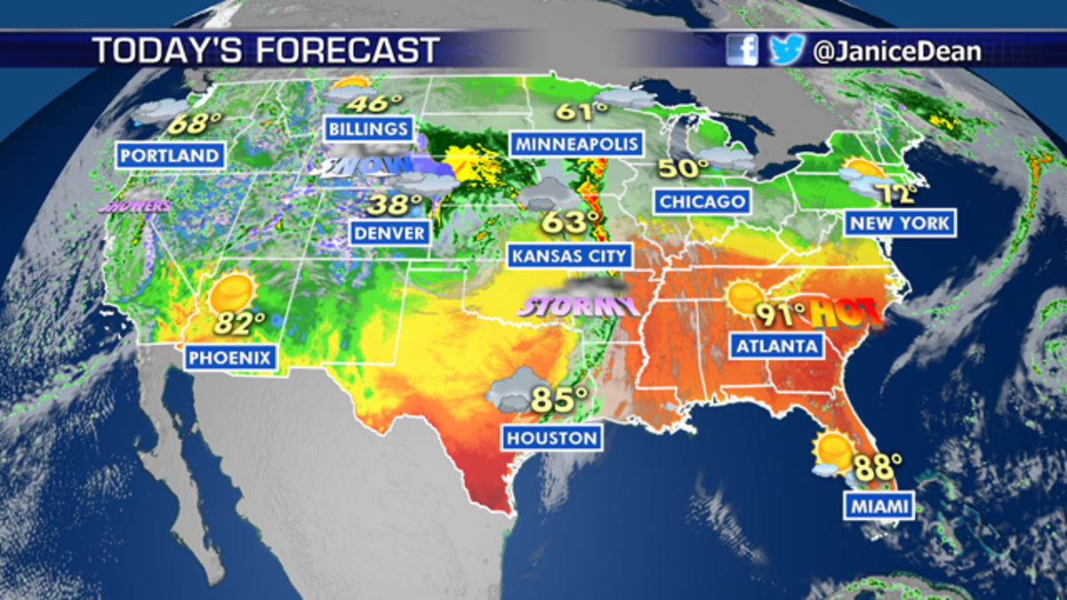 Severe storm threat shifts eastward through Plains to Mississippi River ...