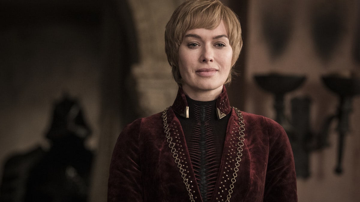 Cersei Lannister prepares for battle in this image from Season 8, Episode 5 of "Game of Thrones."