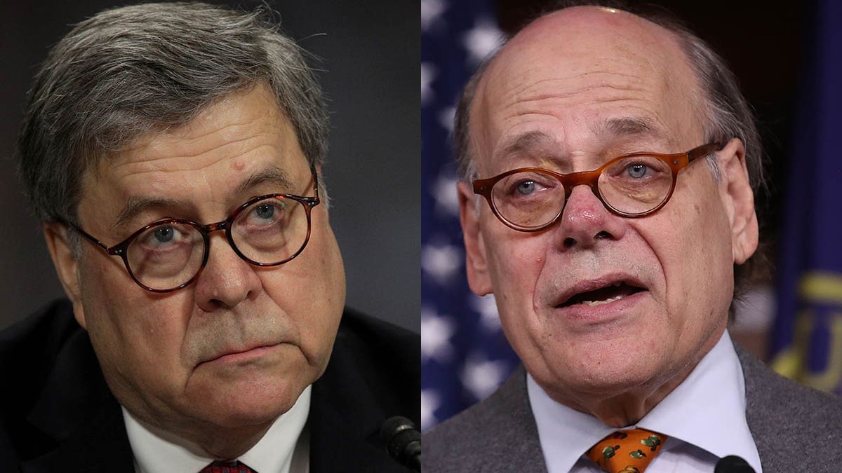 Attorney General William Barr, left, is the target of an impeachment resolution by U.S. Rep. Steve Cohen, D-Tenn.