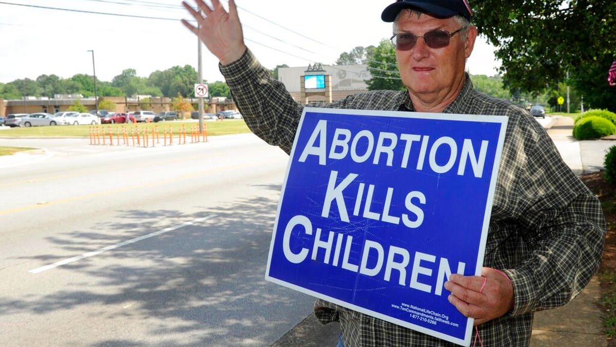 Abortion protest in Alabama