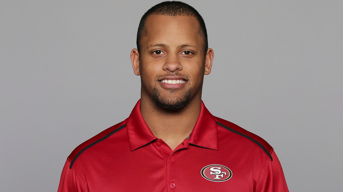 Lowe, a former analyst for the 49ers and wide receiver at the University of Oregon, subdued a person with a gun who appeared on a Portland, Oregon high school campus Friday, May 17, 2019. Lowe is now a coach at Parkrose High School. (AP Photo/File)