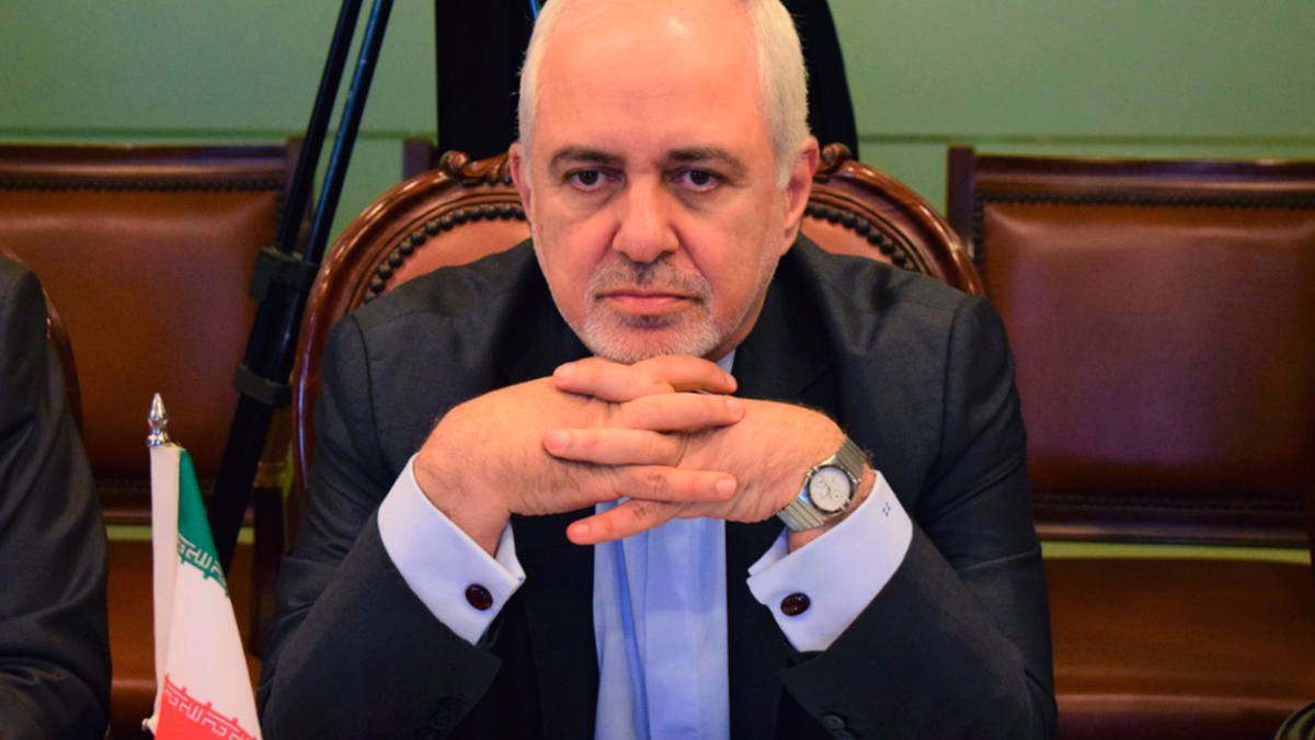 Iranian Foreign Minister Mohammad Javad Zarif is pictured on a visit to Pakistan last month. (Pakistan Foreign Office via AP)