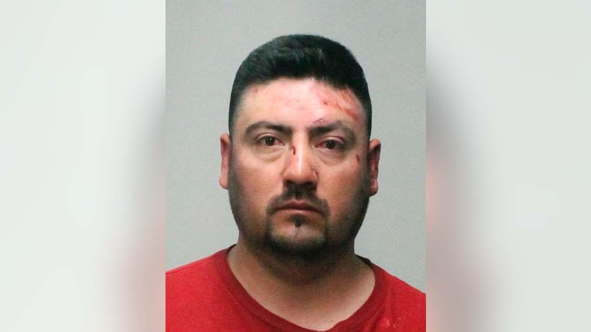 FILE - This undated file booking photo provided by the Sutter County Sheriff's Office shows Ismael Huazo-Jardinez. Federal immigration officials say Ismael Huazo-Jardinez, a suspected drunken driver charged with plowing into a Northern California trailer home and killing three family members is living in the country illegally.