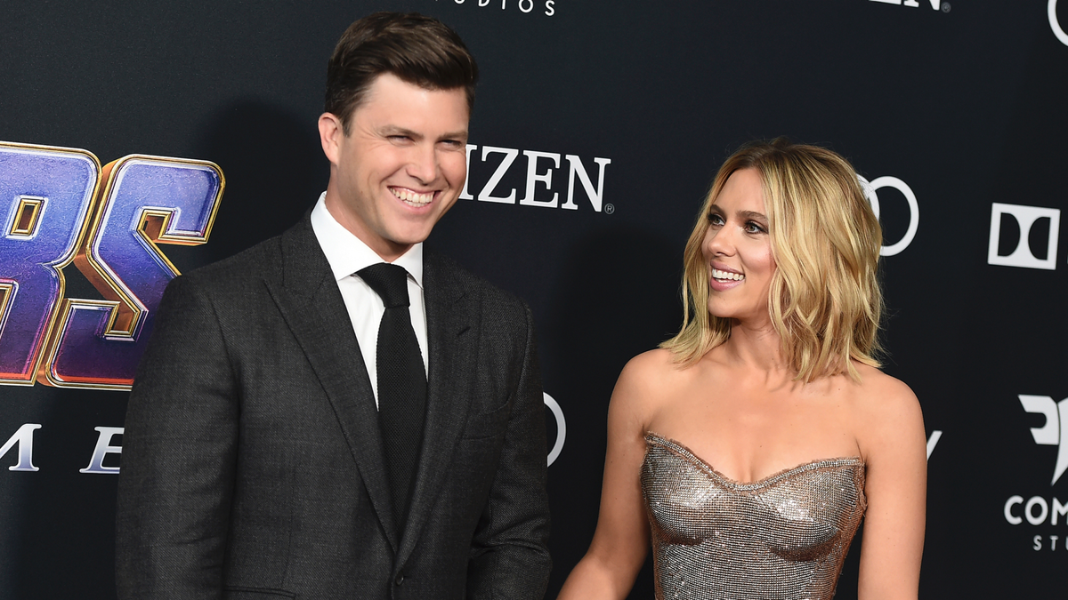 Colin Jost and Scarlett Johansson got engaged in May last year after two years of dating. (Photo by Jordan Strauss/Invision/AP, File)