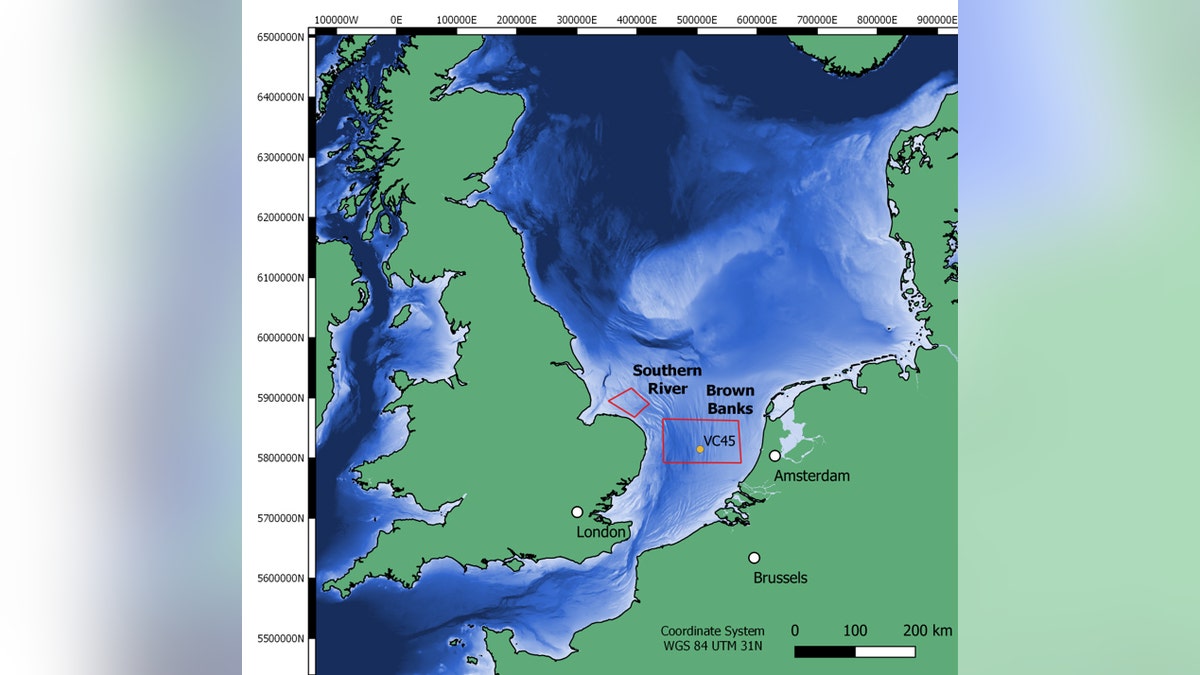 2019 exploration areas on the Brown Banks and the Southern River.