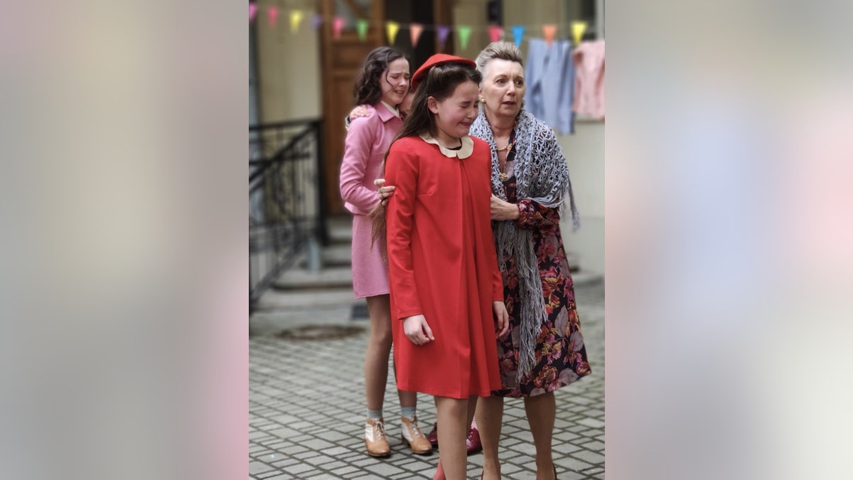 The series uses 70 Instagram stories in its fictionalized retelling of Eva Heyman's final months. (K's Galleries via Storyful)