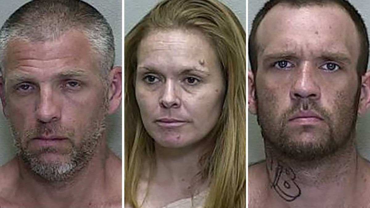 Lucian Evans, Mary Elizabeth Durham and Brandon Hayley. All three were charged in the incident with Michael Hart.