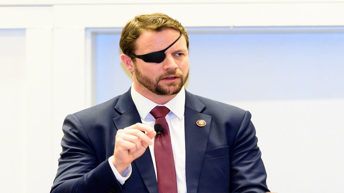 Congressman Dan Crenshaw served as a Navy SEAL from 2006 to 2016. 