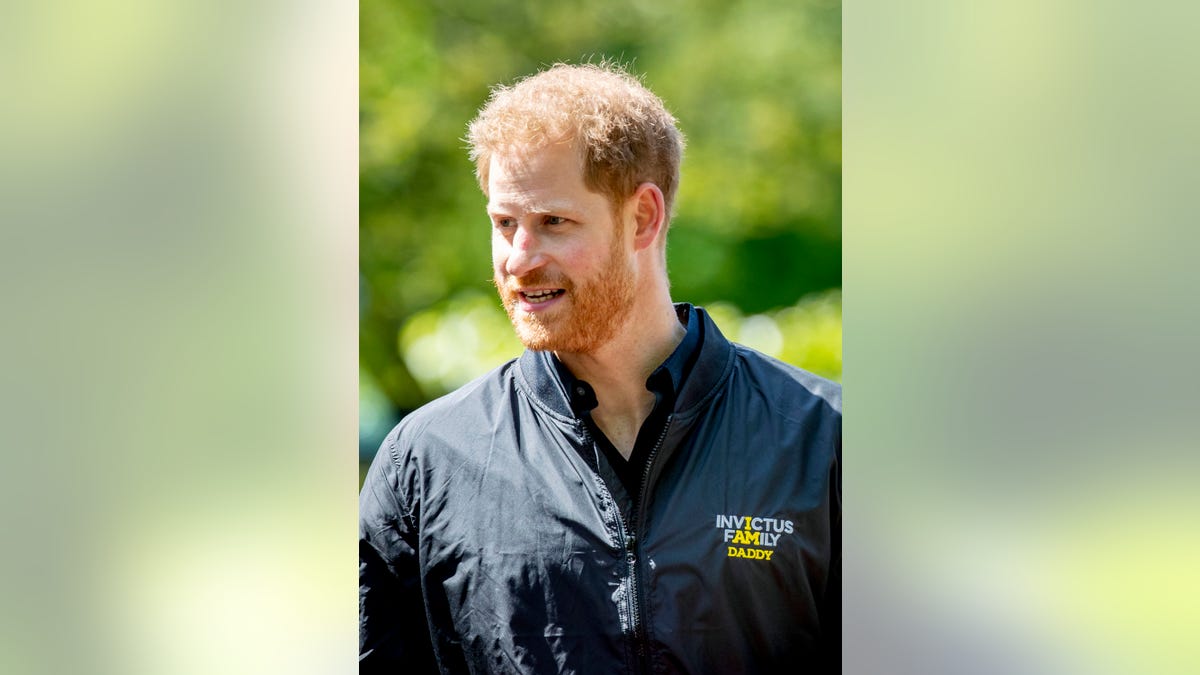 Prince Harry, Duke of Sussex during the launch of the Invictus Games on May 9, 2019, in The Hague, Netherlands.