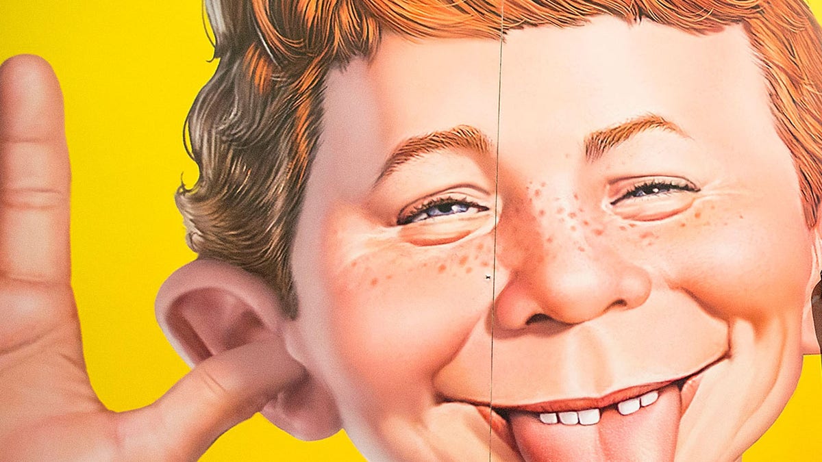Alfred E. Neuman has been the official cartoon face of Mad since 1956.