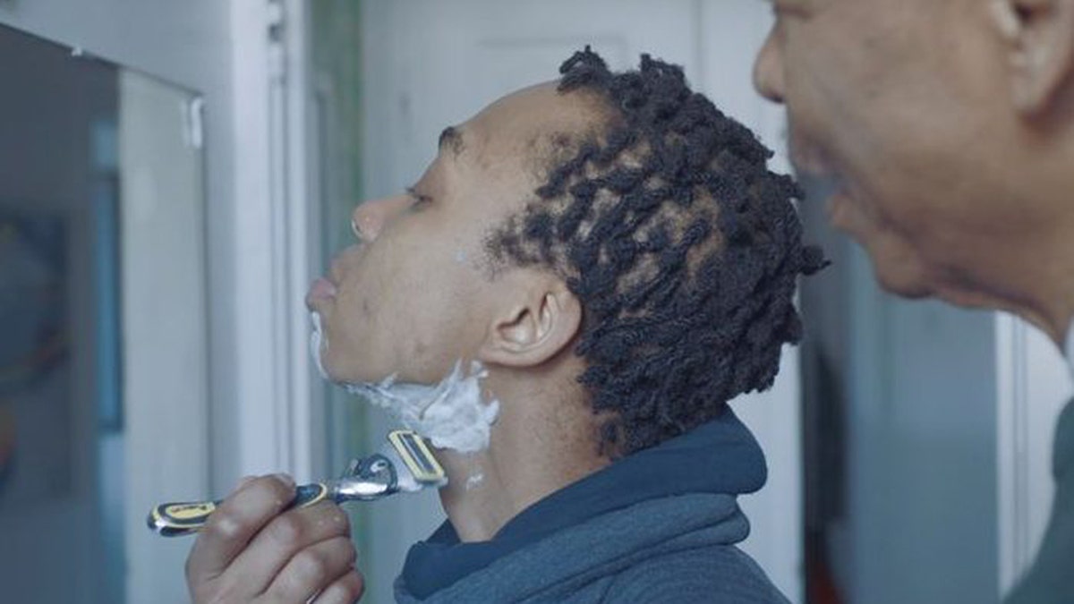 Samson Bonkeabantu Brown, a transgender teen, has his first shave in new Gillette ad.