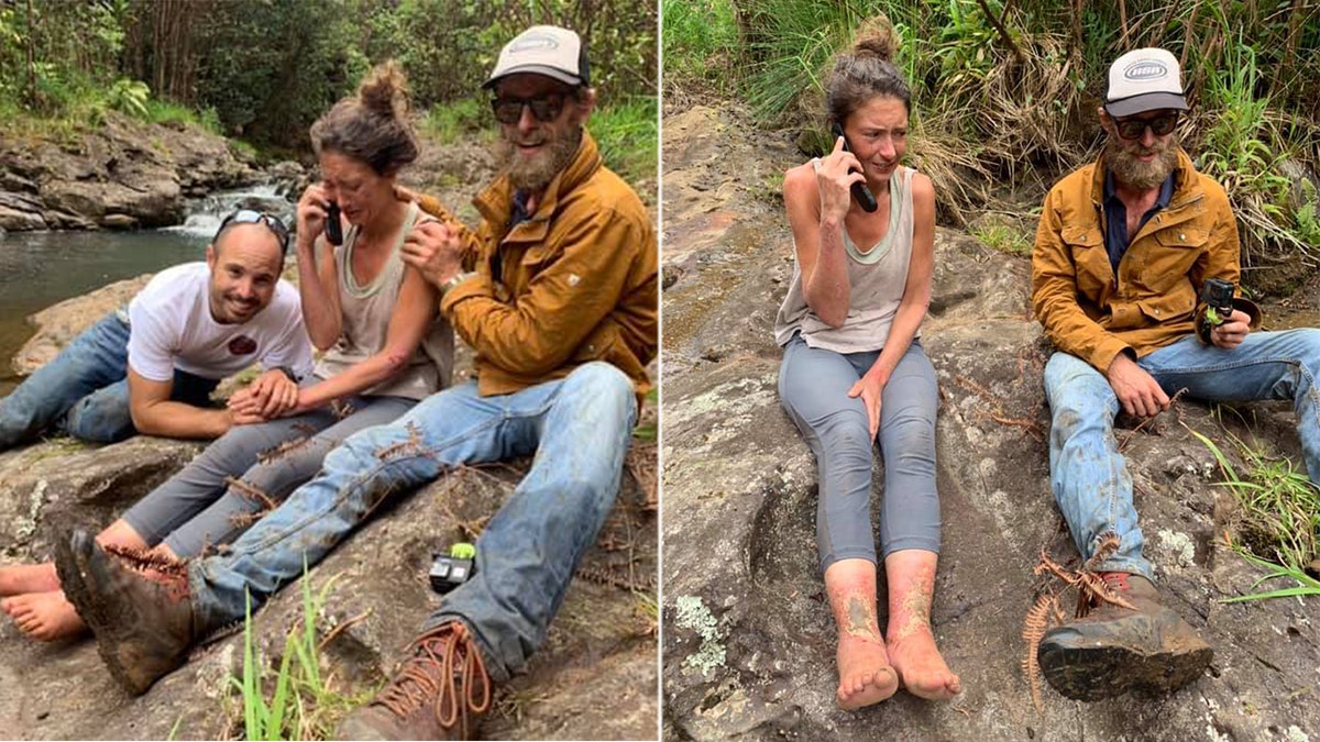 Amanda Eller was found on Friday after being lost for 17 days in a Hawaii forest.