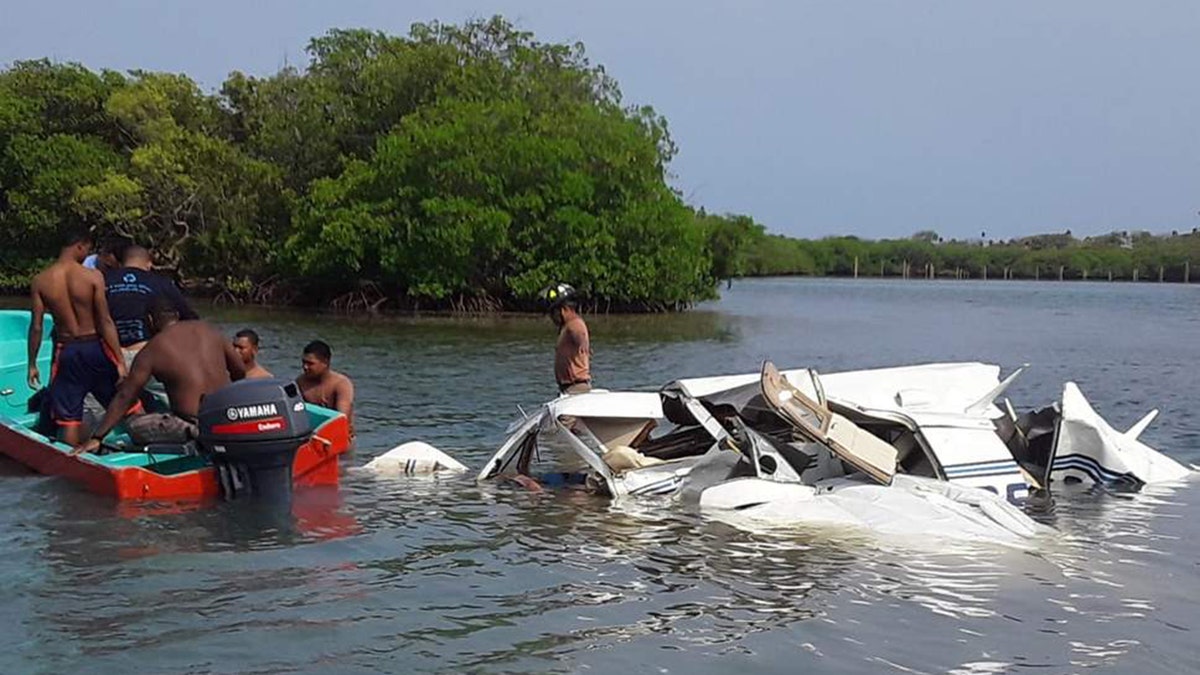 Four Americans were among the dead when a small plane crashed into the sea off a popular tourist destination in Honduras on Saturday, officials said.
