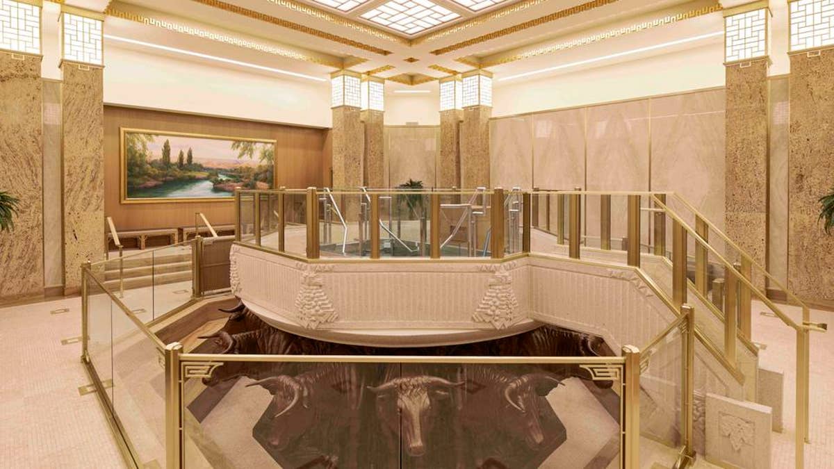 Visitors learn that only members of the Church of Jesus Christ of Latter-Day Saints in good standing, who have a signed authorization card from their local church leader, may enter, and they must wear white clothing, which symbolizes purity and equality before God.