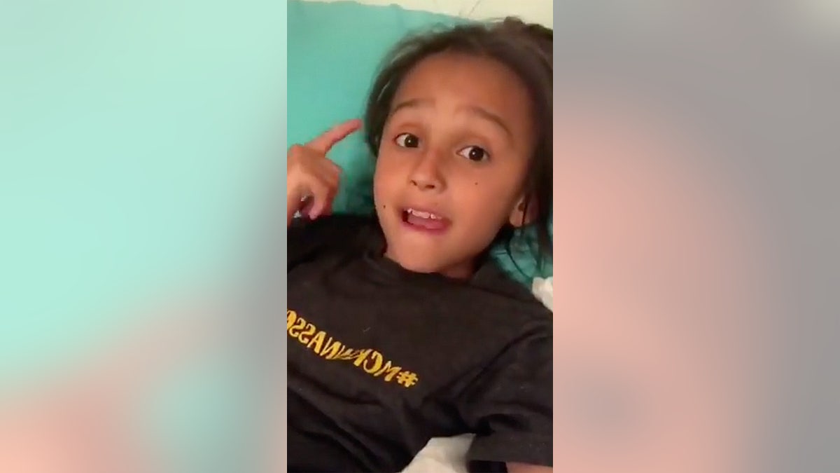 London Eisenbeis could not contain her excitement at finally being tall enough, at least 48 inches, to ride the highest waterslide at Zehnder's Splash Village, a Michigan amusement park.