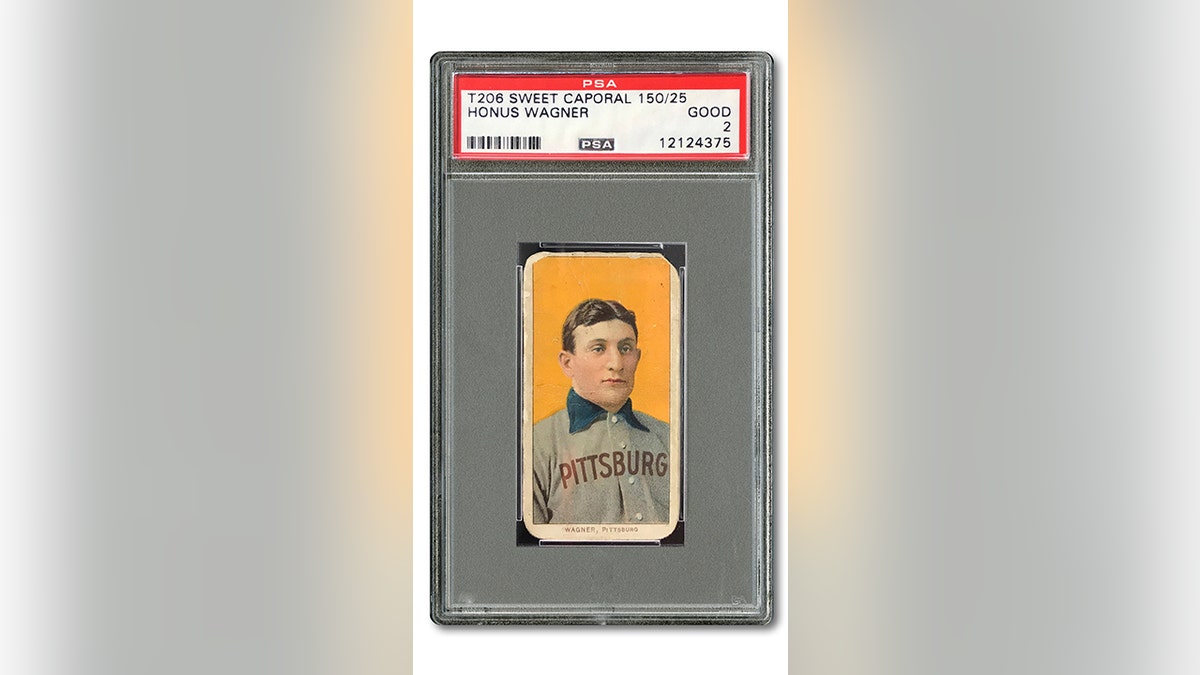 Honus Wagner baseball card sells for $1.2 million
